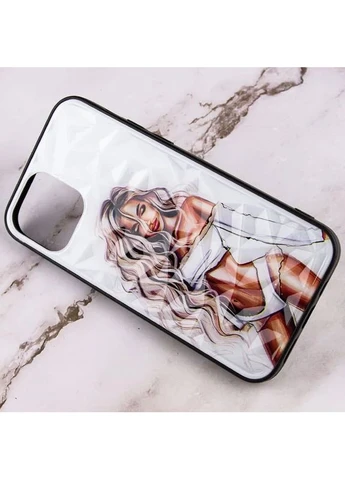 TPU+PC чехол Prisma Ladies для Apple iPhone 13 Pro 6.1" Белый No Brand (402062699)