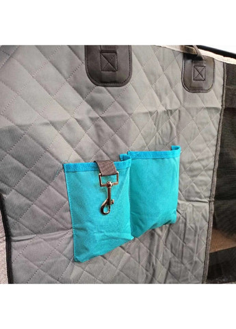 Накидка чехол гамак переноска для перевозки животных собак в салоне автомобиля с поводком окошком 137х155 см (477618-Prob) Unbranded (298442060)