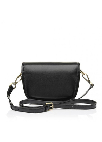 Сумка жіноча шкіряна чорна (Д/Ш/В)12/6/16 (см) No Brand (355340187)