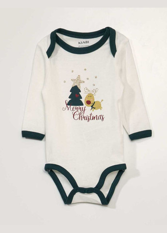 Зелений комплект одягу,зелений-білий в візерунки, Kiabi