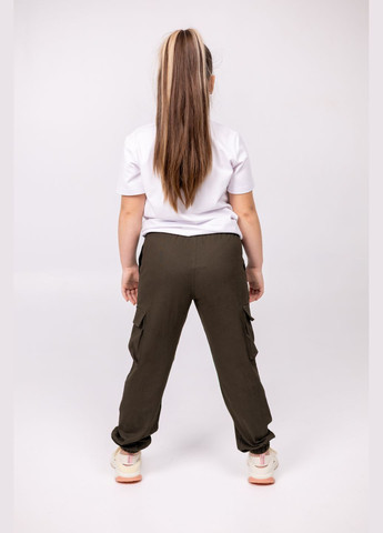 Хаки спортивные, повседневный демисезонные джоггеры, карго брюки Polin Line