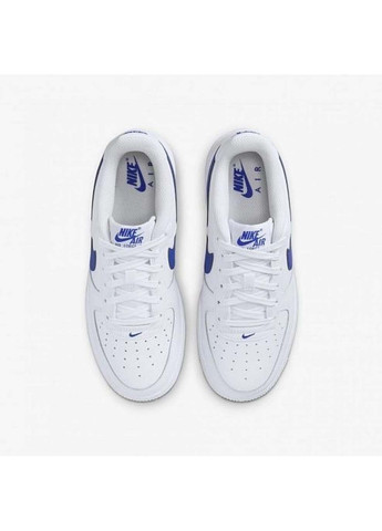 Белые демисезонные детские кроссовки air force 1 белый Nike