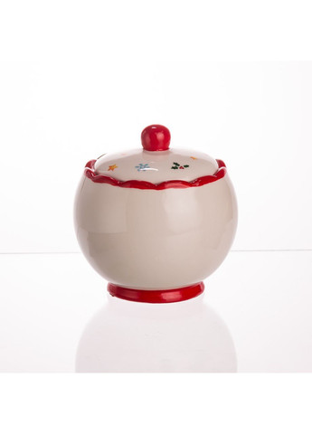 Цукорниця з кришкою New Year порцелянова 500 мл Yiwu (368704008)