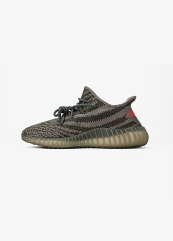 Темно-серые демисезонные кроссовки мужские и женские adidas yeezy boost 350 v2 beluga | адидас йези буст 350 темно-серые No Brand