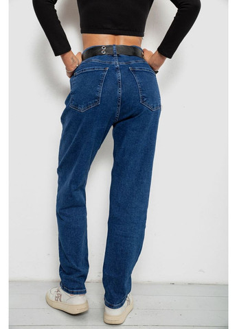 Джинси жіночі однотонні Batal MOM, колір синій, 244R001120 Ager - (373031747)