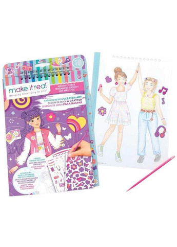 Набор для скретчина Крутый вайб () Make it Real MR3211 (366529062)