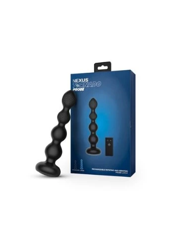 Анальна пробка Tornado Probe Large, 22.7 см (чорний) Nexus (374627434)