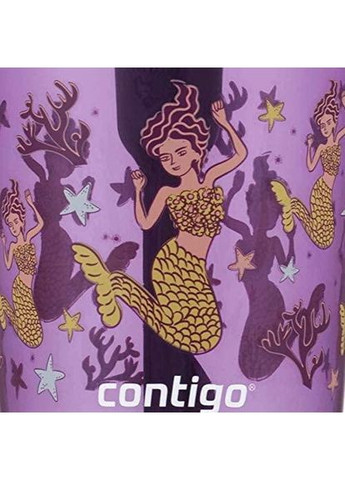 Бутылка для воды Spill Proof Tumbler Mermaid Русалка 420 мл Contigo (362174793)