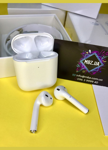 Беспроводные наушники AirPods 2 Поддержка IOS и Android No Brand (346483830)