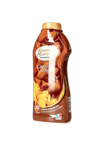 Концентрований кондиціонер для білизни Арган Carezza d'Argan 600 мл 30 циклів прання Spuma di Sciampagna (370567202)