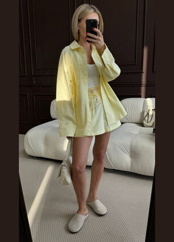 Жіночий костюм трійка вільного крою з топом Avanti (334256938)