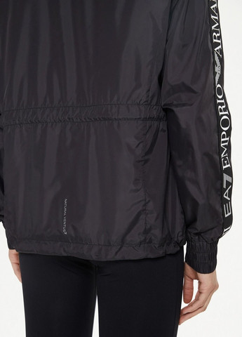 Черная демисезонная куртка EA7