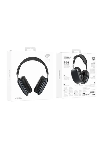 Беспроводные накладные наушники BT headphones Deep Space Gray (6941991115219) Borofone BO22 Plus Elegant (383593676)