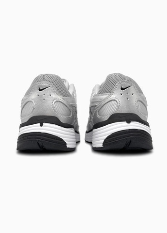 Срібні Осінні кросівки чоловічі і жіночі nike p6000 white silver black | найк р6000 білі No Brand