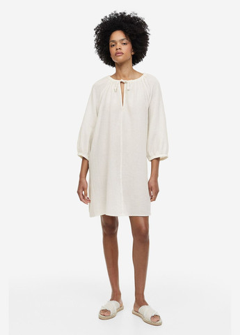 Молочна повсякденний плаття, сукня H&M однотонна