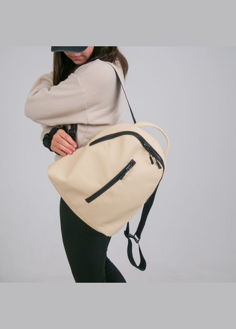 Компактний жіночий рюкзак в екошкірі, молочний колір ToBeYou like (293247138)
