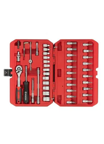 Набор инструментов 1/4" 48ед ET-9048 В кейсе Intertool (402257599)