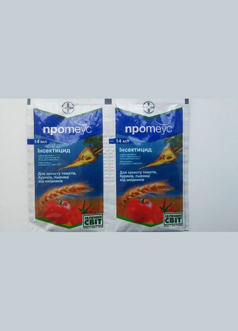 Протеус 14мл/10л/2сот инсектицид томат/свекла/пшеница Bayer (315728611)