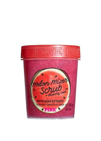 Що очищає скраб для тіла PINK Melon Mixer Scrub With Açaí Extract Smoothie Wash, 226 гр Victoria's Secret (280265902)