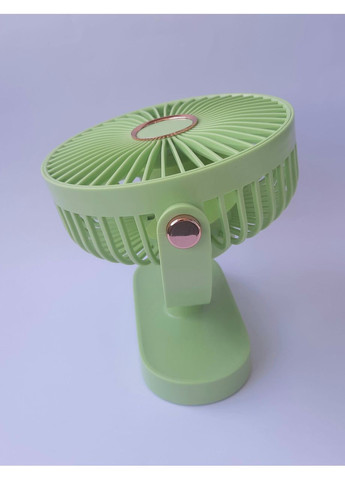 Вентилятор настільний 4.5вт 5 швидкості LED-підсвічування Z501 салатовий No Brand (328926051)