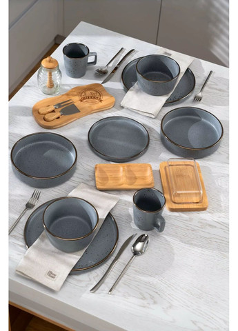 Сервиз Fasano 30 предметов темно Ardesto (368375851)