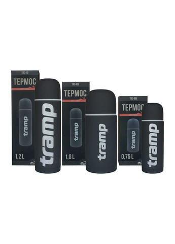 Термос Soft Touch 0.75 л,, для чаю та кави (TRC-108-grey) Tramp (363132401)