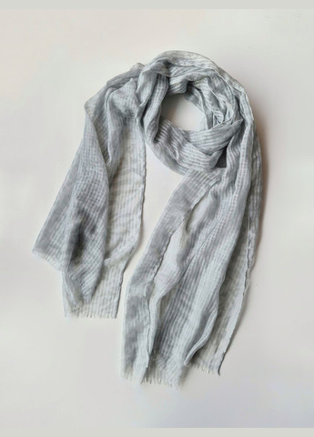 Шарф-палантин женский в белую полоску весна-осень 190х54 см No Brand (330642255)