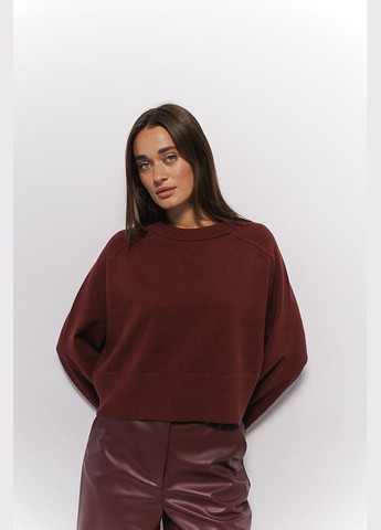 В'язаний жіночий джемпер з широкими рукавами світло-фісташковий Arjen (304251291)