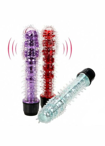 Гелевий вібратор із шипами No Brand (370612063)