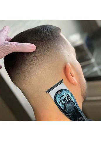 Машинка CHAO LAI для стрижки волос беспроводная триммер для бороды аккумуляторный 3 насадки USB-зарядка 800 мАч (C8721) No Brand (361029061)