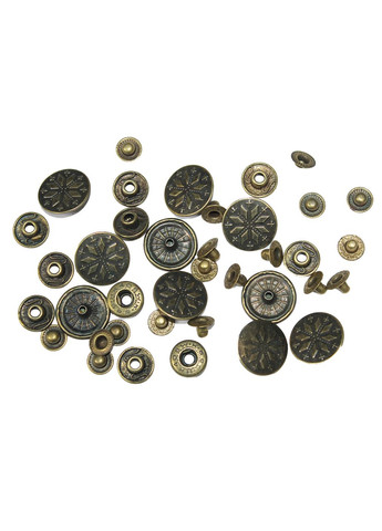 Кнопки для одежды Снежинка 10шт/19мм FROM FACTORY SJZ (335397198)