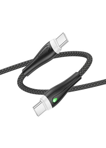 Кабель USB Type-C до USB Type-C / Провід шнур юсб тайп сі на юсб тайп сі для швидкої зарядки та передачі даних 1м Borofone (356096745)