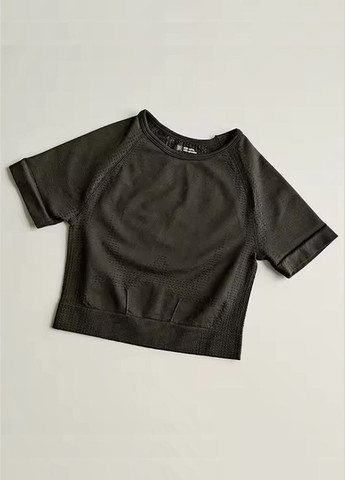 Безшовний спортивний топ (футболка) для фітнесу No Brand (322120806)