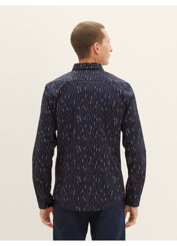 Синяя рубашка Tom Tailor