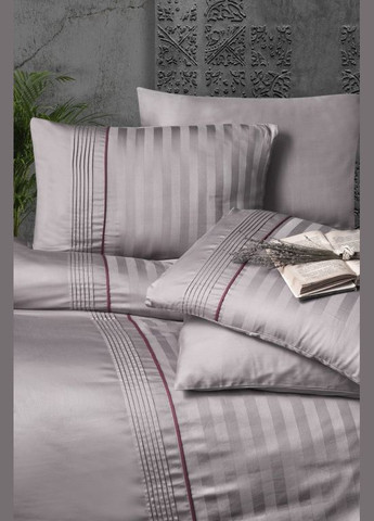 Комплект постельного белья Deluxe Satin 200х220 Modalife Lavender First Choice (318381562)