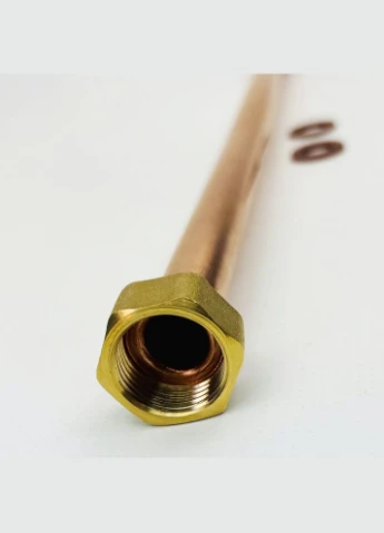 Шланг патрубок CUPRUM мідний 35 см (0,35м) 1/2" ВВ Flexy (330828744)