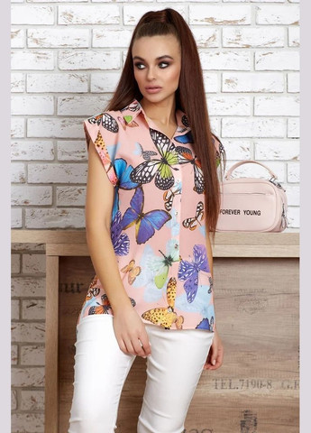 Персиковая блуза Seventeen