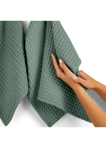 Полотенце вафельное 65x120 Meditative Greek Waffle (482205243323232) Cosas однотонный мятный