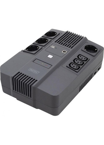 Лінійно-інтерактивний ДБЖ All-in-One 600VA/360W LED (DN-170110) Digitus (314976623)
