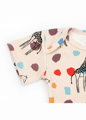 Боді човник Giraffe Бежевий dexter's (306903965)