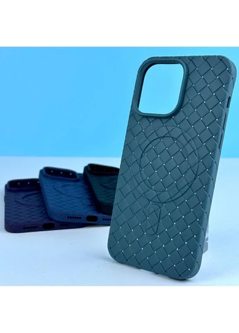 Чохол Bottega Veneta Premium with MagSafe для iPhone 12/12 Pro Фіолетовий No Brand (382914761)