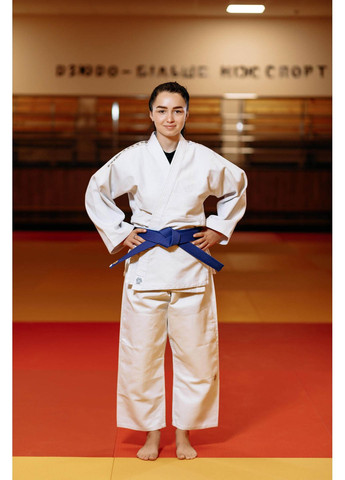 Кімоно для дзюдо біле, TM " " Yuko, 190 зріст, щільність 450 гр/м.кв. Kintayo (361153340)