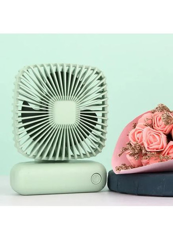 Вентилятор портативний акумуляторний USB MINI FAN FC-6353 green No Brand (302312190)