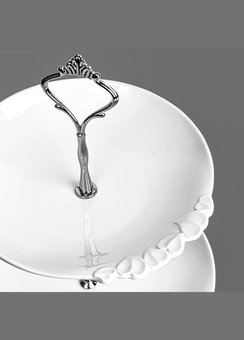 Фруктівниця порцеляна 3 яруса"Edge" 7"-8"-10" MC4876 Stenson (326787418)