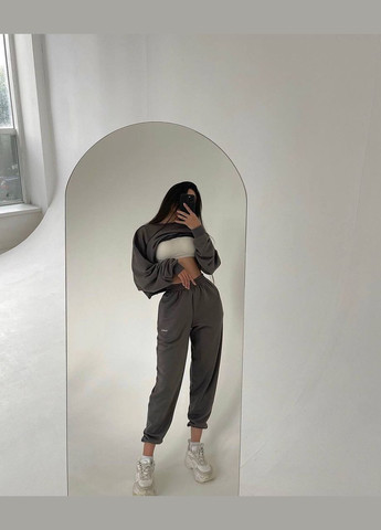 Женский спортивный костюм-свитшот+штаны джоггеры Україна (327416203)