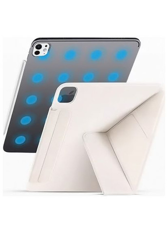 Чохол до планшета Ultra Slim Origami Magnetic Apple iPad Pro 11" M4 2024 Beige (712961) BeCover Ultra Slim Origami Magnetic Apple iPad Pro 11&quot; M4 (366701424)