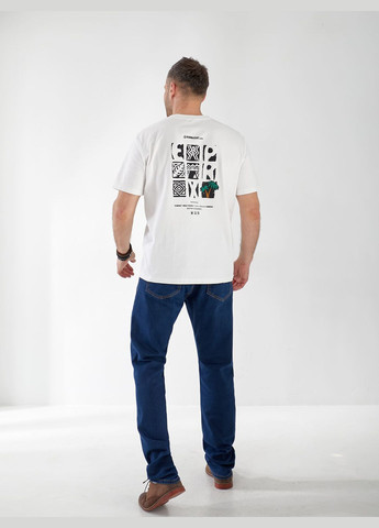 Синие демисезонные прямые джинсы grady straight мужские темно-синего цвета 32984 Fashion