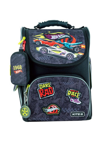 Набір рюкзак + пенал + сумка для взуття SET_HW24-501S Hot Wheels Kite (322617474)