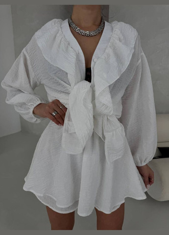 Женский костюм с юбкой-шортами и блузой. Avanti (336517504)