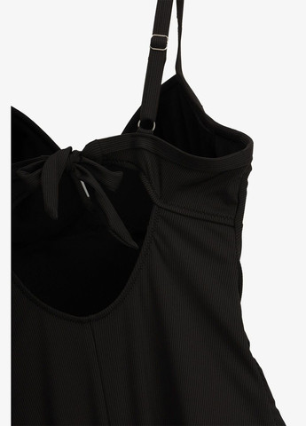 Черный демисезонный купальник однотонный закрытый w31807-2 черный shop (2000990917393) On me